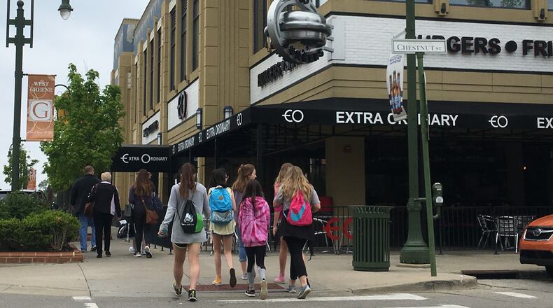 Two new women’s retailers and one pretzel shop will open at the Greene Town Center this month. KARA DRISCOL/STAFF
