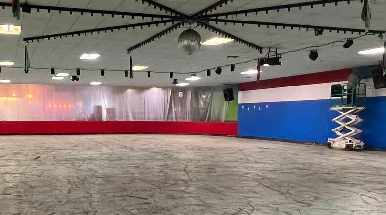USA Skate Center, located at 2340 Valley Loop Road, is working on repairs after they were forced to close on Christmas day last year. Contributed
