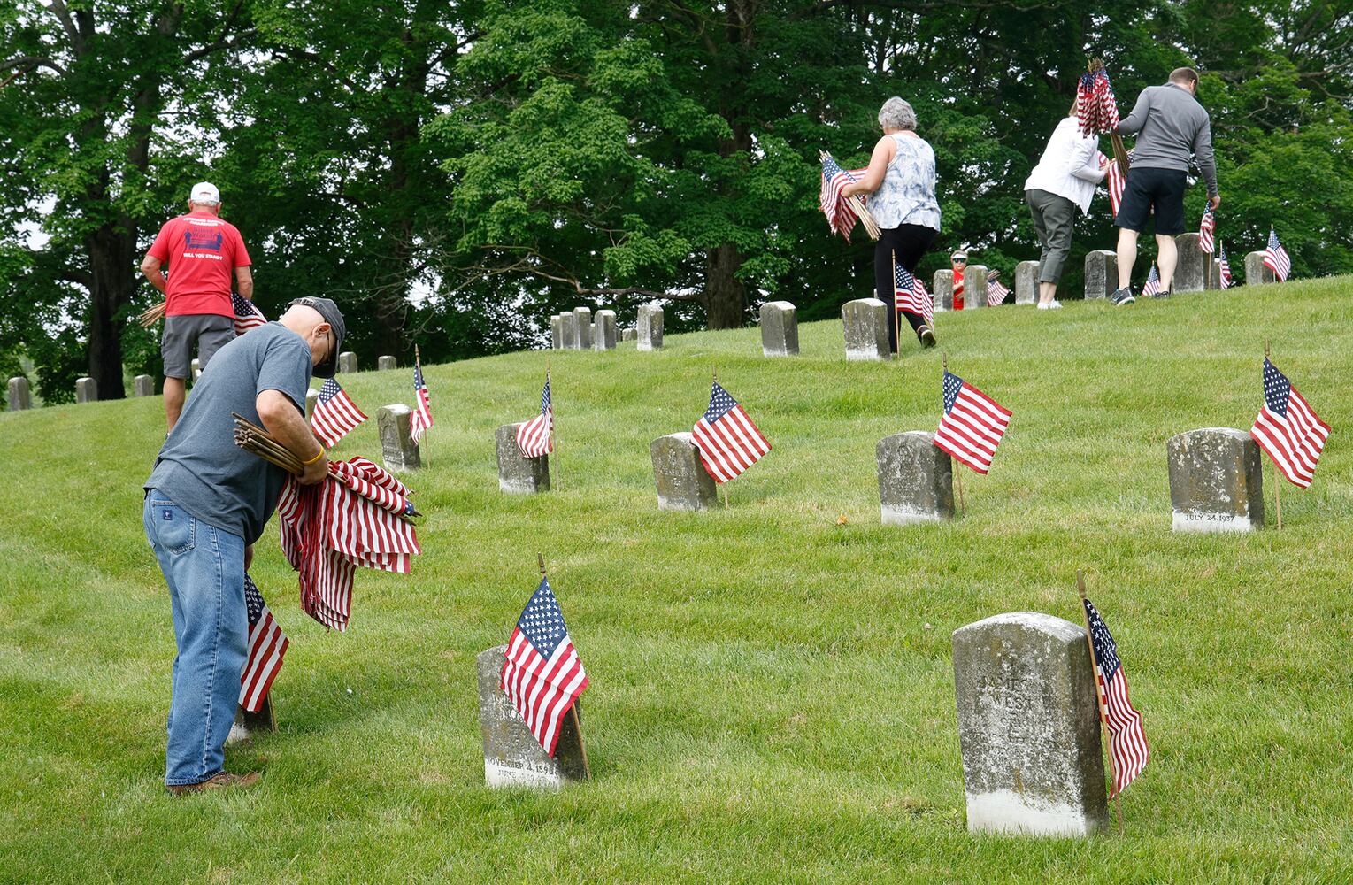 052024 Memorial Day Flags SNS