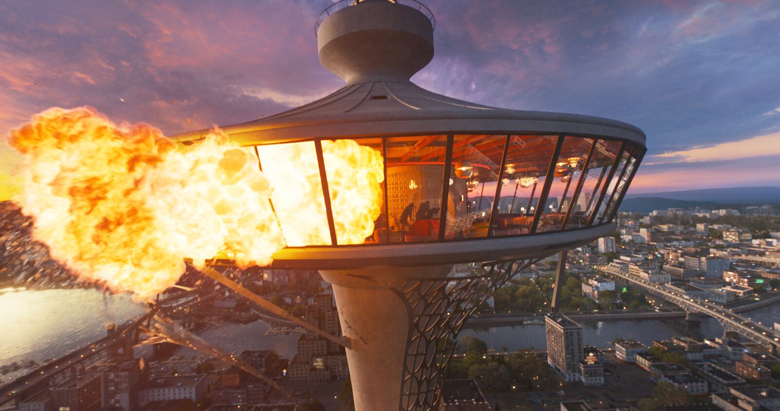 This image released by Warner Bros. Pictures shows a scene from "Final Destination Bloodlines." (Warner Bros. Pictures via AP)