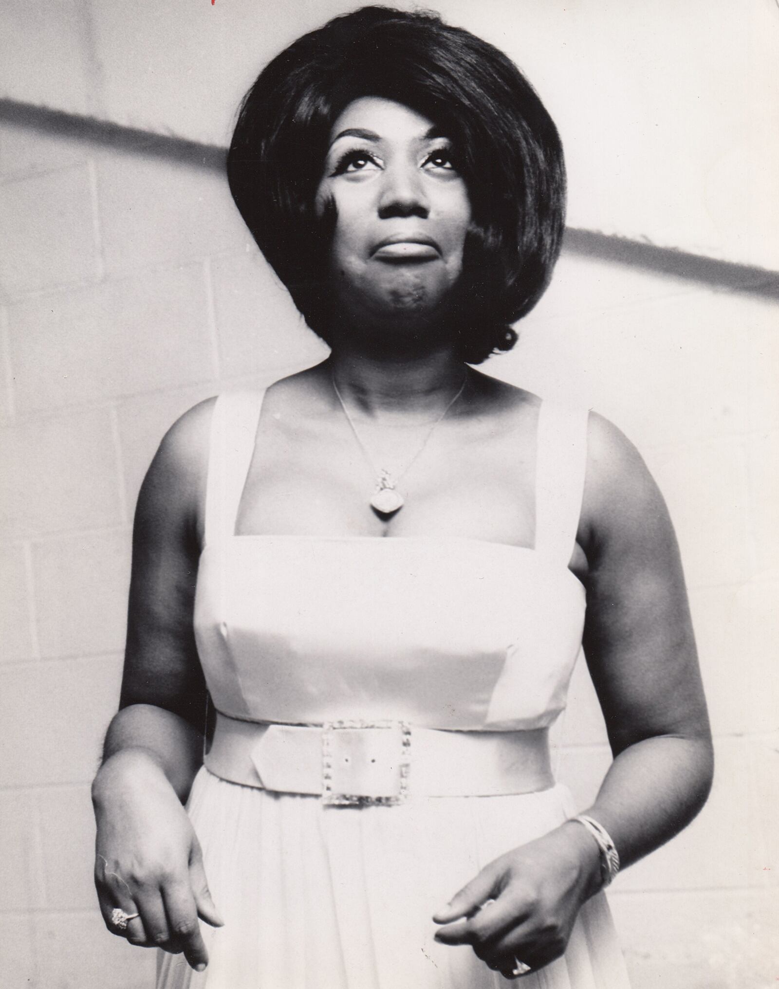 During a concert at Hara Arena in July 1968, Aretha Franklin gave ecstatic fans 30 minutes of âmammoth-voiced emotion that is impossible to describe,â a Dayton Daily News reviewer wrote. DATYON DAILY NEWS / WRIGHT STATE UNIVERSITY SPECIAL COLLECTIONS