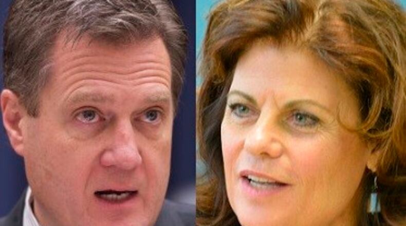 Rep. Mike Turner and Theresa Gasper