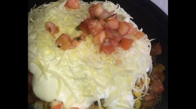 Rich Taste Catering will distribute 200 servings of its rice bowls from 6 p.m. to 7:30 p.m. tonight, May 29 outside of Kindred Connections, 4699 Salem Ave. in Trotwood.