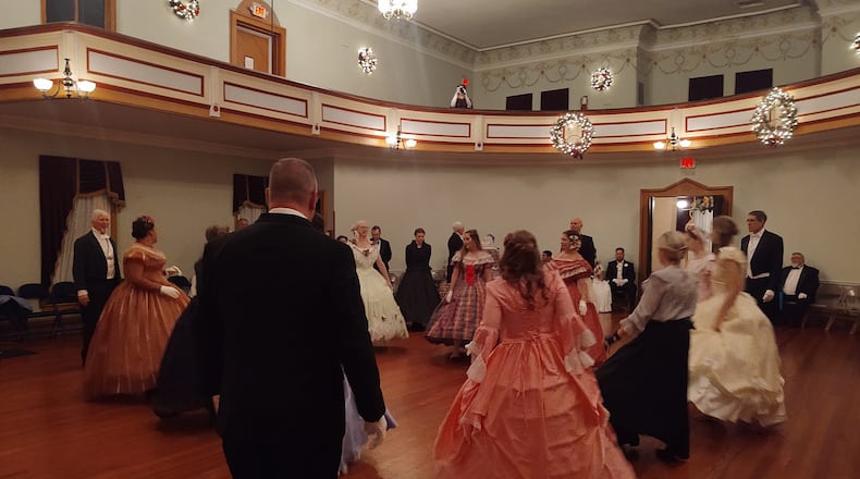 The event that celebrates a new year by staying frozen in time, the New Year’s Eve Grand Ball, will bring the ambiance of a Civil War-era dance celebration to the historic South Charleston Town Hall and Opera House. FILE