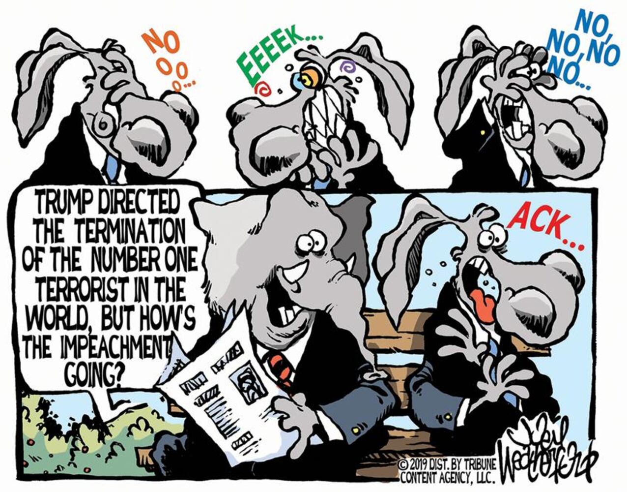 Week in cartoons: Medicare for all, Popeyes and more
