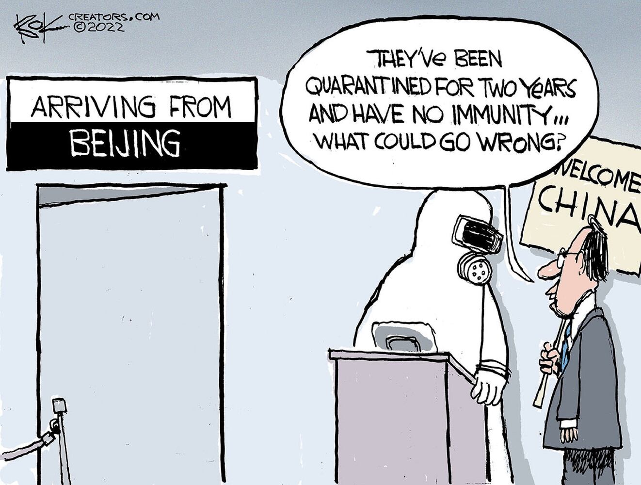 WEEK IN CARTOONS: New Year, Southwest, George Santos and more