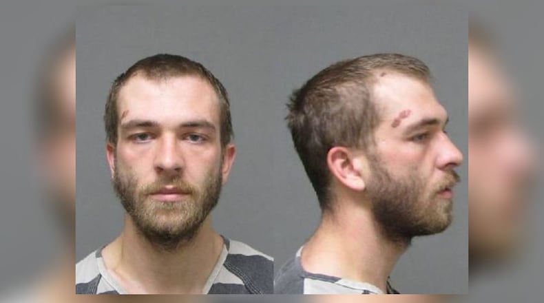 Kevin Buck Jr. was arraigned on several counts in the Clark County Municipal Court Tuesday after leading Springfield police on a chase along East Southern Avenue on March 25. CONTRIBUTED