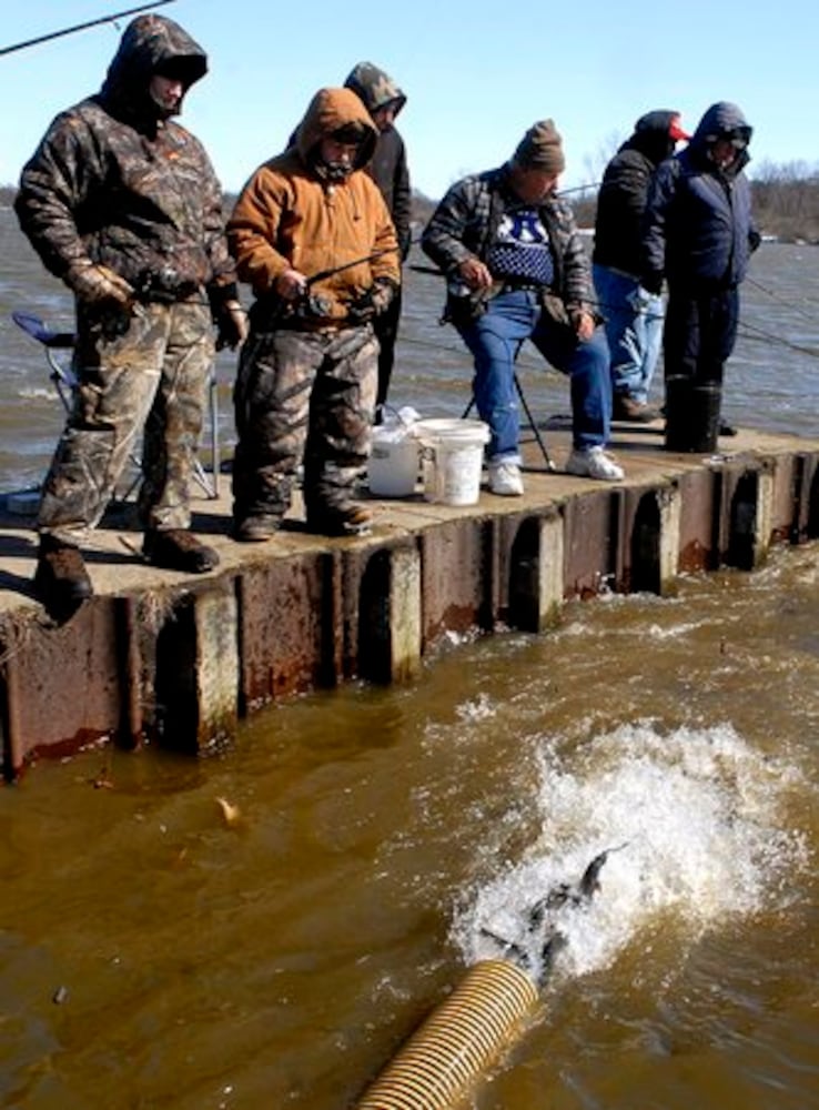 Clark Lake gets stocked with fish