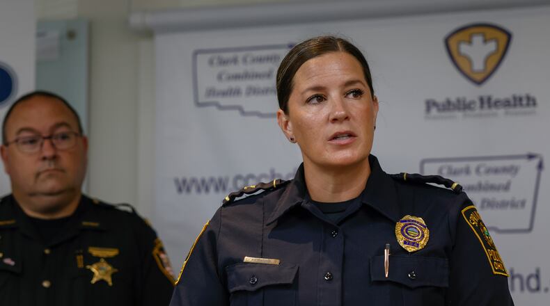 Springfield Police Chief Allison Elliott. JOSEPH COOKE/STAFF