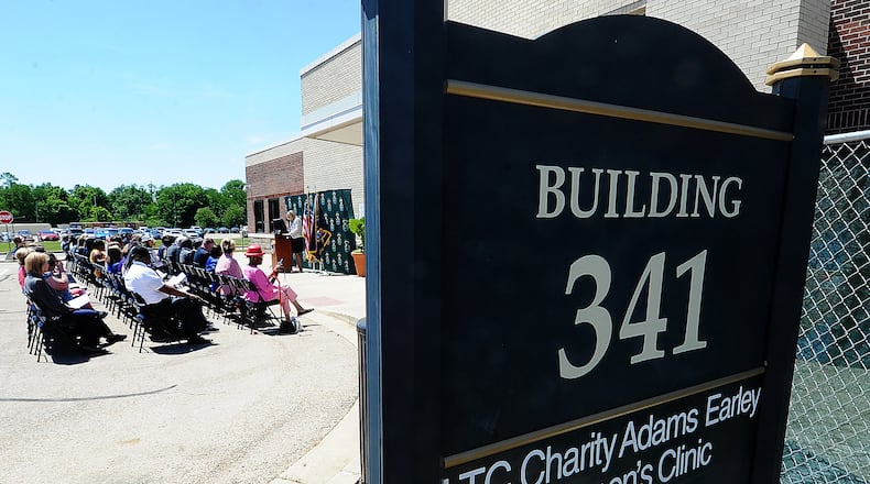On Wednesday, June 12, 2024 the Dayton VA renamed its Women’s Clinic after Veteran Lieutenant Colonel Charity Adams Earley. Earley was the first African American female officer in the Women’s Auxiliary Army Corps (WAAC). She also commanded the first battalion of Black women to serve overseas during WWII. MARSHALL GORBY\STAFF
