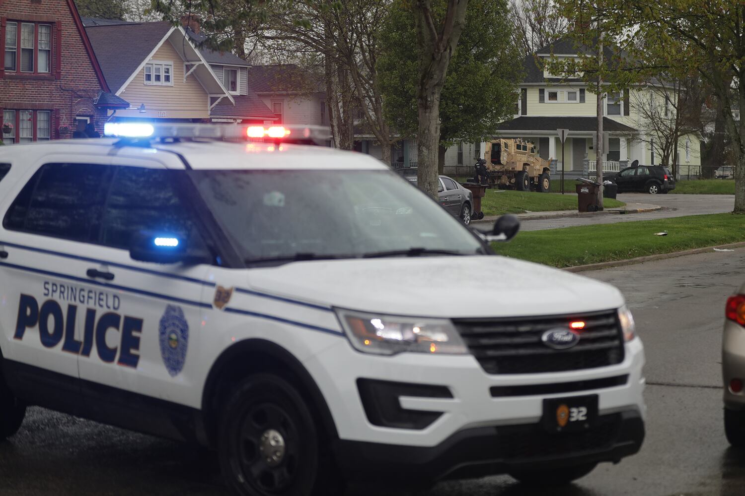 PHOTOS: Standoff on West Perrin Avenue