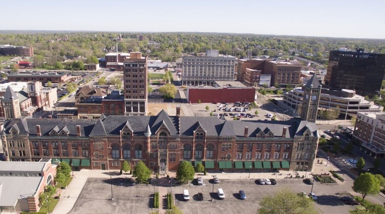 Downtown Springfield. Ty Greenlees/Staff