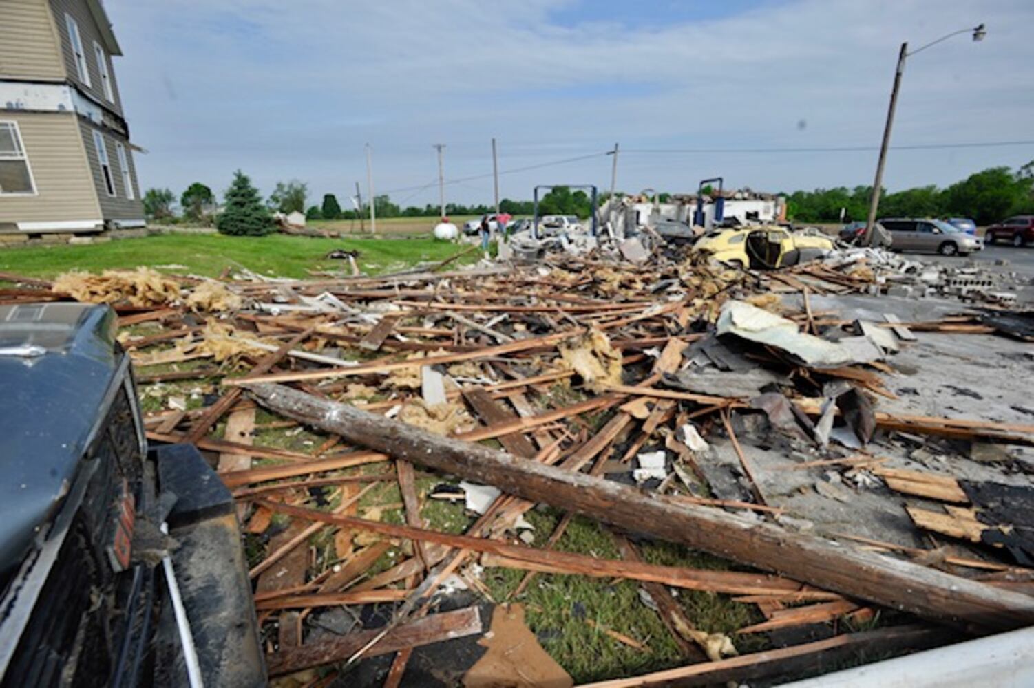 PHOTOS: Daylight reveals widespread damage from Monday storms