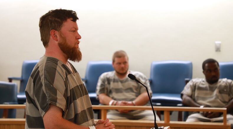 Jacob Wiggens is arraigned in Clark County Municipal Court Friday, June 28, 2019.