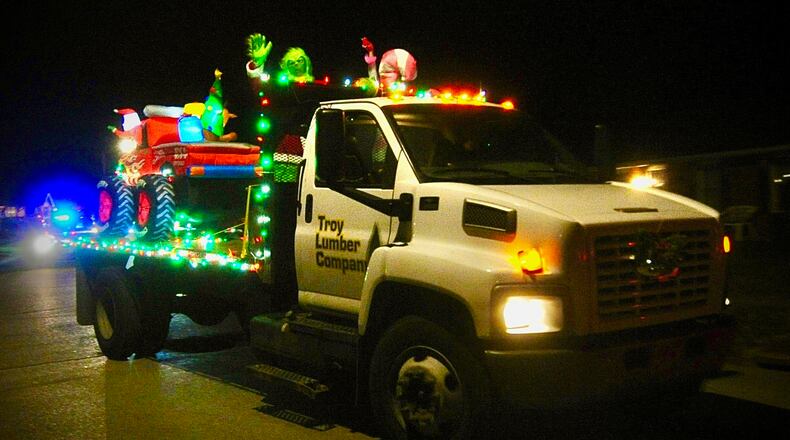 The first New Carlisle neighborhood Christmas parade took place Saturday, Dec. 16, 2023. The parade made its way through the plats of New Carlisle. MARSHALL GORBY\STAFF