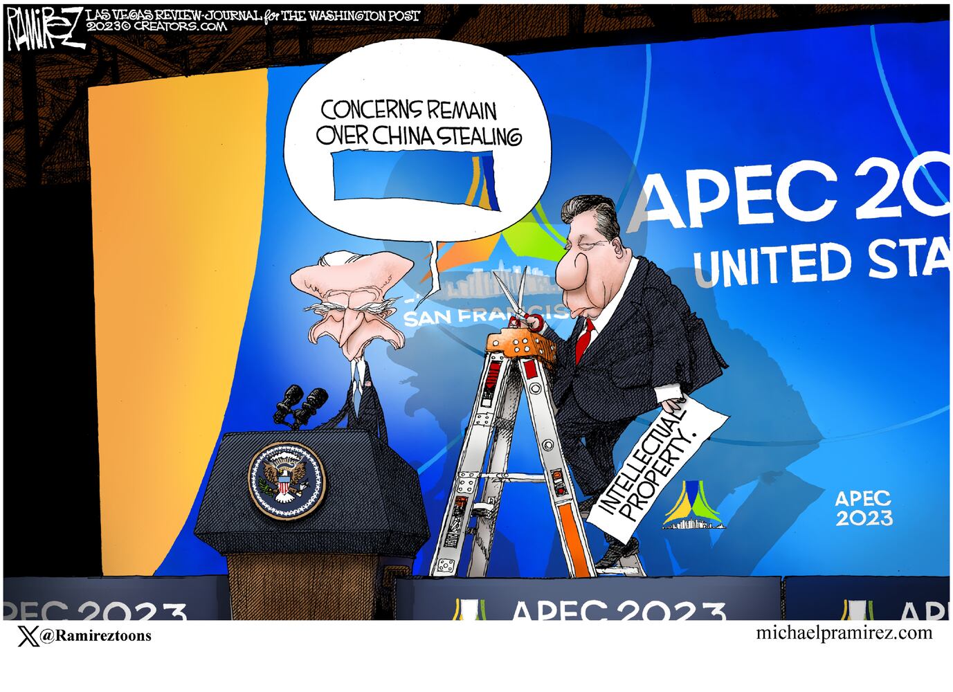 CARTOONS: Michael Ramirez, Nov. 27, 2023