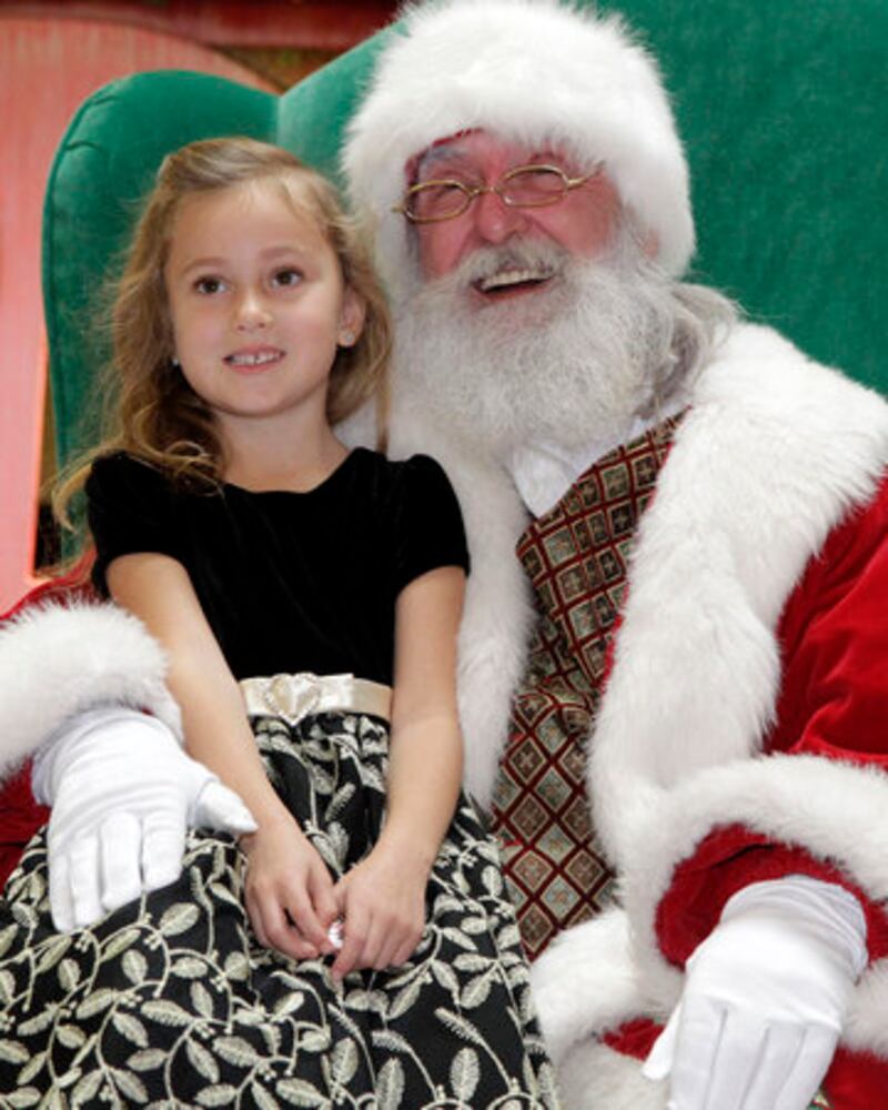 Santa Claus at Upper Valley Mall