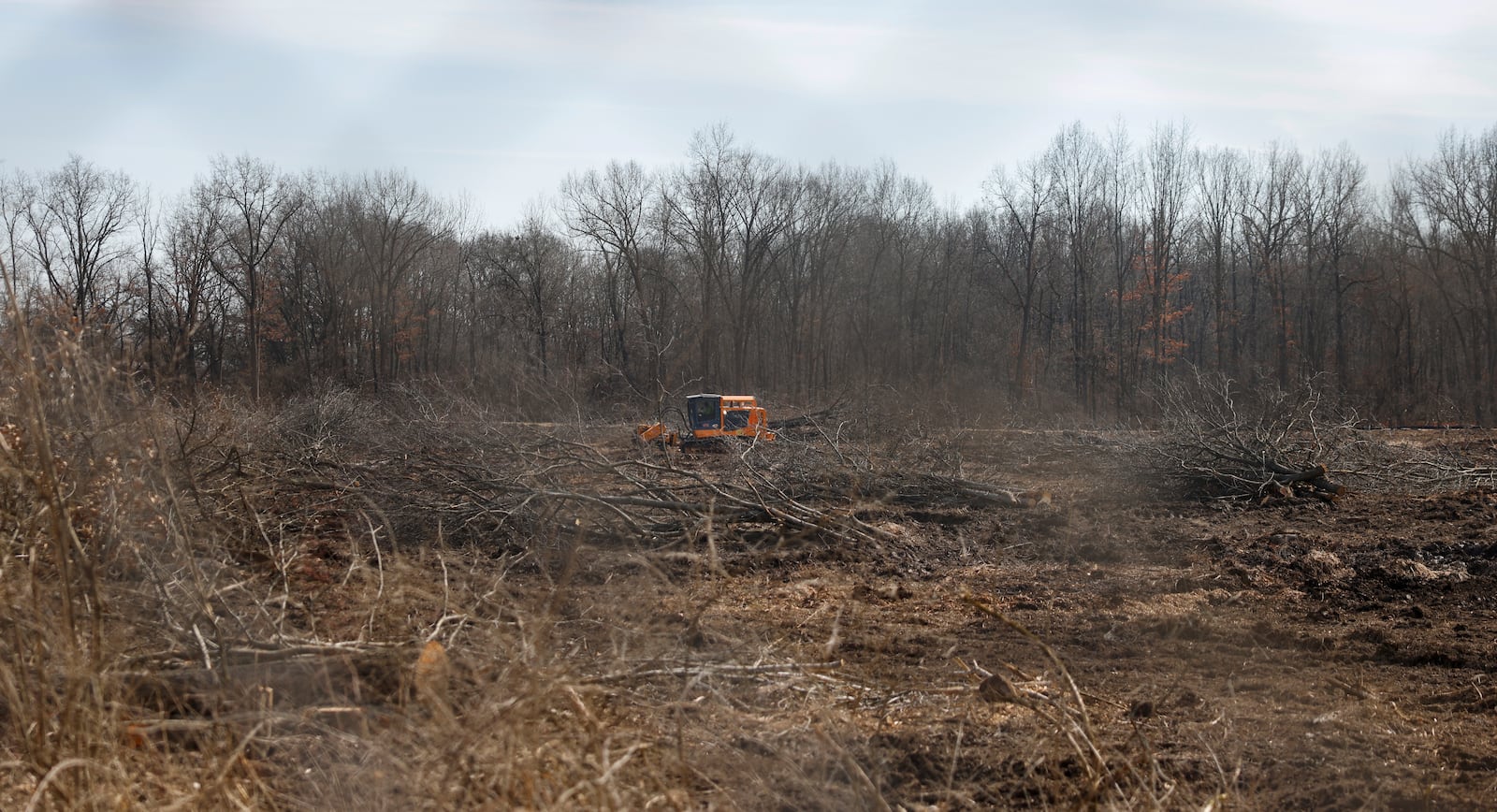 A view of the progress on Springfield-Clark Career Technology Center's new facility on Friday, Feb. 27, 2026, in Springfield. JOSEPH COOKE/STAFF