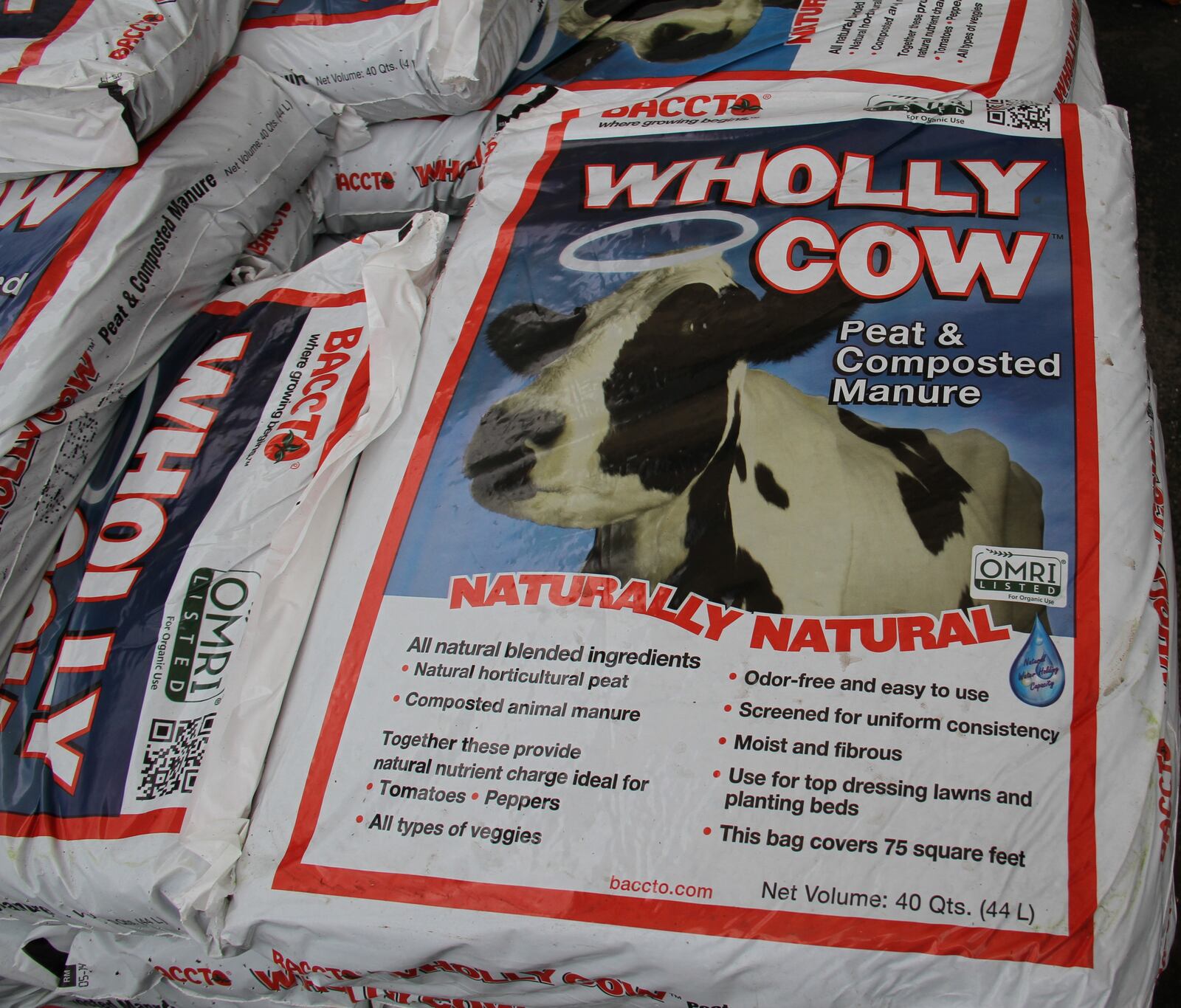 Adding organic matter to clay soil helps to build good structure for air and water spaces.