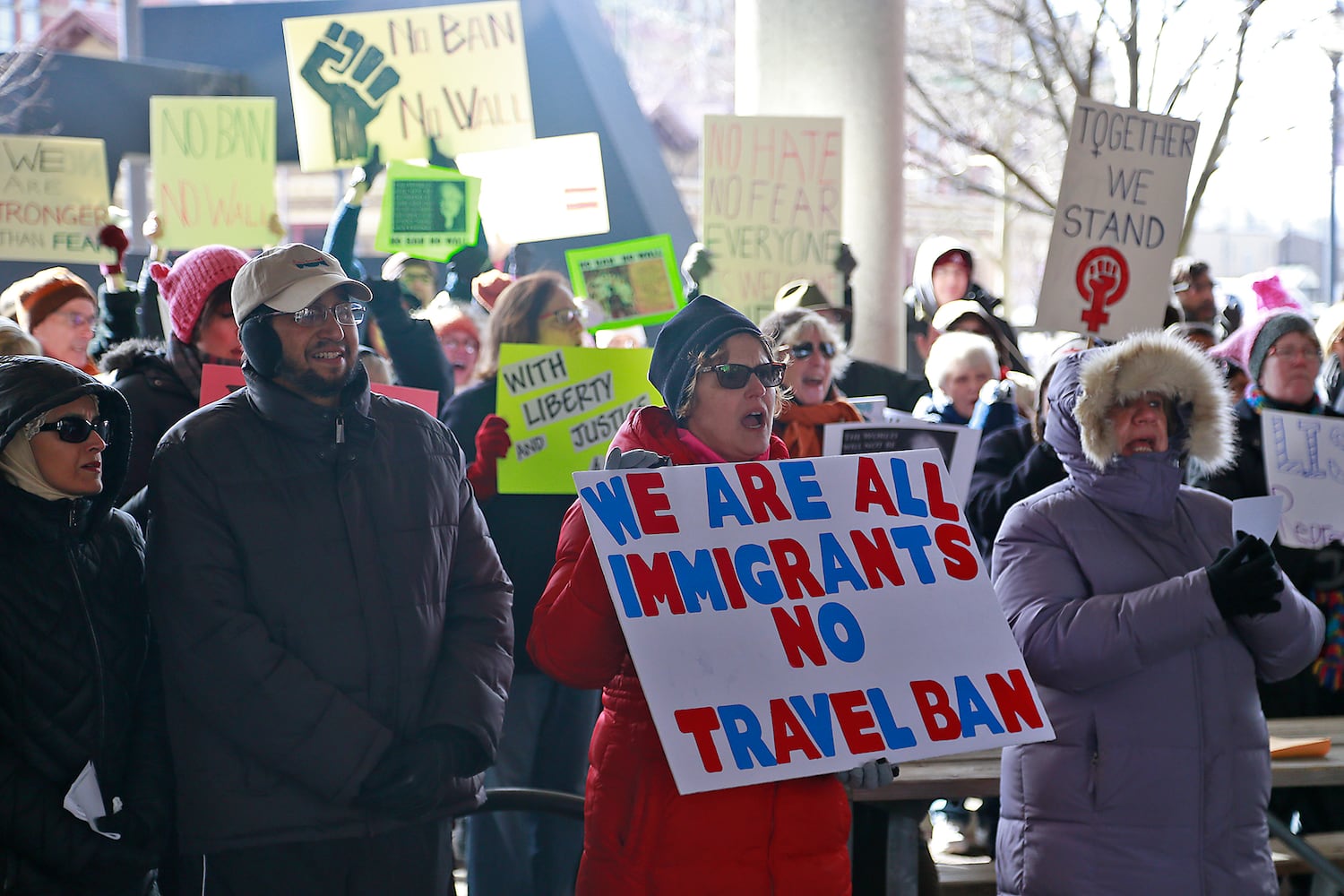 Springfield community protests