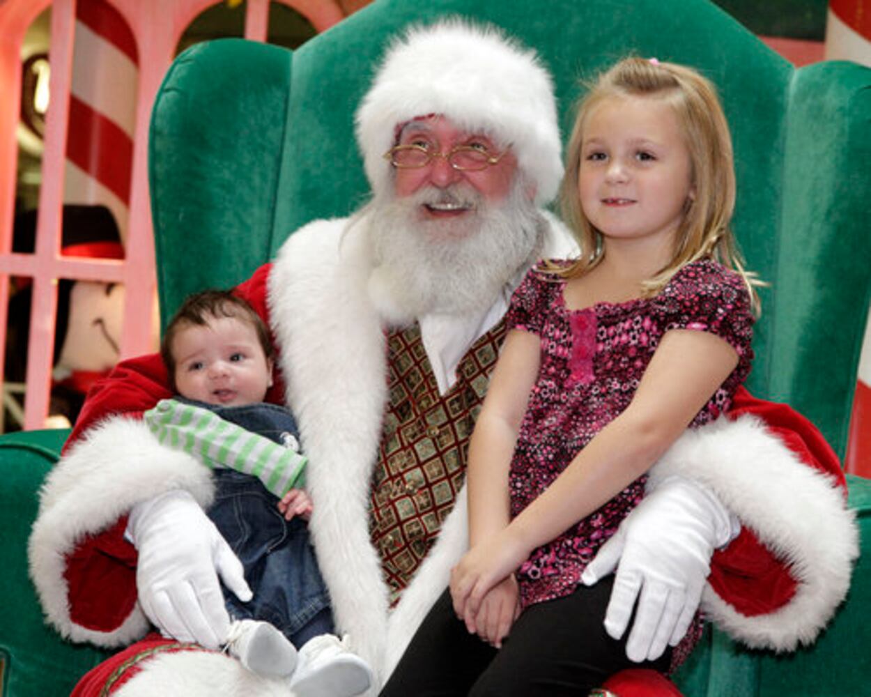Santa Claus at Upper Valley Mall