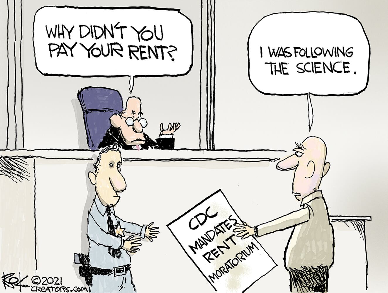 Week in cartoons: Religious exemptions, California recall and more