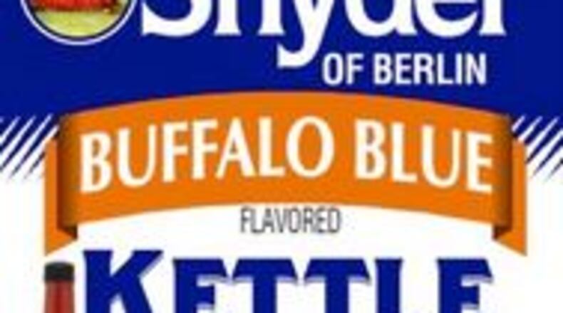 Snyder of Berlin is warning consumers not to consume Snyder of Berlin Buffalo Blue Kettle Cooked Potato Chips after being informed by a supplier that a milk powder used within a spice blend ingredient may contain Salmonella.