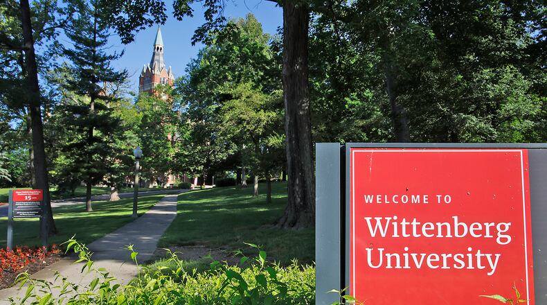 Wittenberg University announced its new Preferred Partner Program, being launched with Clark State College as the first partner to sign on. The program promises to help provide accessible and more affordable educational opportunities for local professionals and their families. BILL LACKEY/STAFF