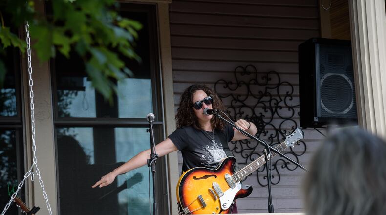 The 3rd annual Dayton Porchfest celebrated Dayton’s rich and diverse music scene, with more than 50 local musicians and bands covering funk, blues, indie rock, jazz, classical, country, and bluegrass. The free event, presented by The Collaboratory, took place in the family-friend environment of St. Anne's Hill historic neighborhood. TOM GILLIAM / CONTRIBUTING PHOTOGRAPHER
