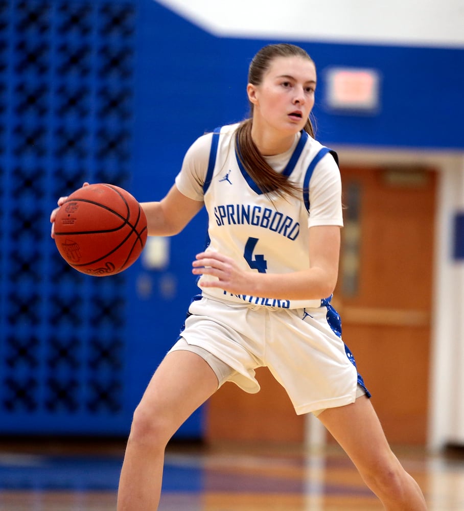 Fairmont Springboro basketball