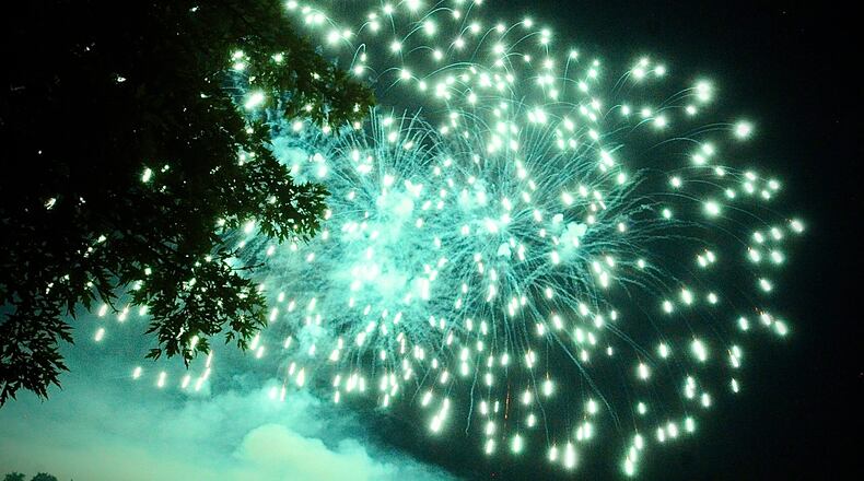 The city of New Carlisle celebrated the Fourth of July early on Saturday, June 24, 2023.   MARSHALL GORBY \STAFF