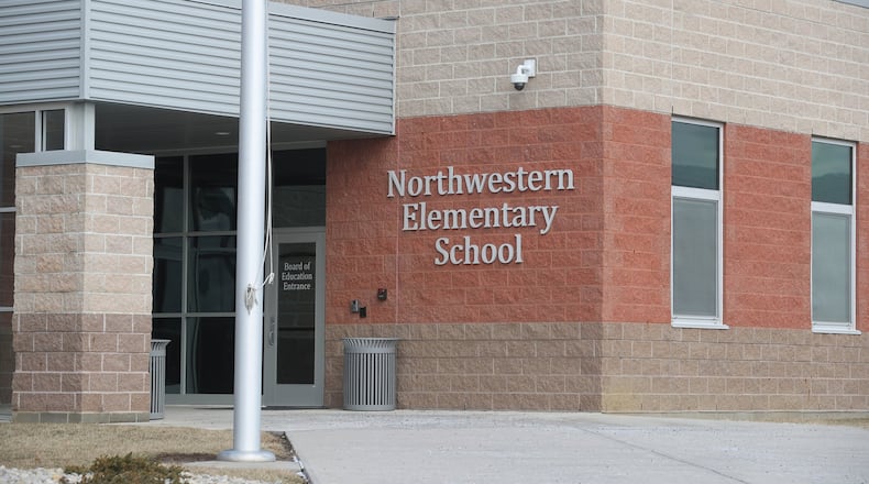 Northwestern Board of Education at Northwestern Elementary School. Bill Lackey/Staff