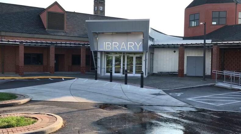 The Clark County Library has shifted to curbside service due to COVID-19. Bill Lackey/Staff