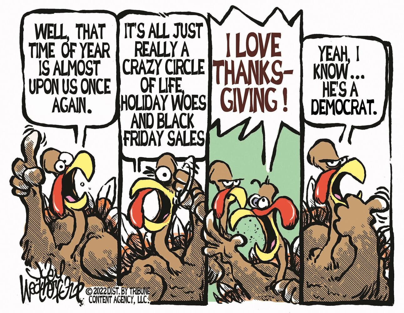 WEEK IN CARTOONS: Thanksgiving, crypto and more