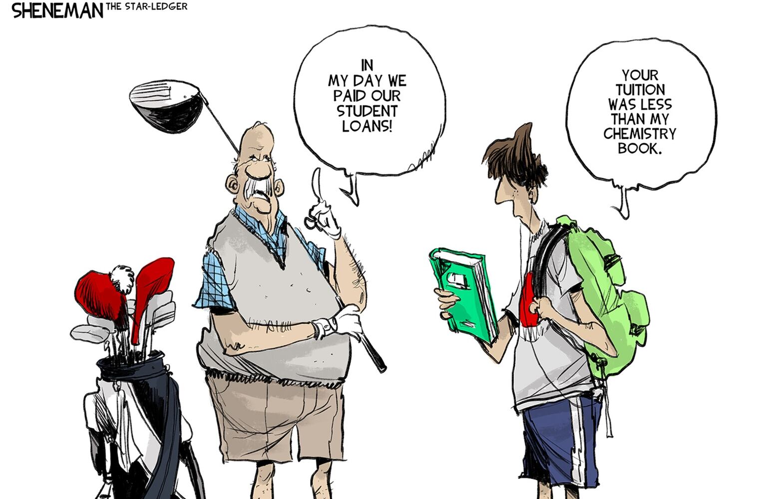 WEEK IN CARTOONS: Student loans, redacted affidavit, Fauci and more