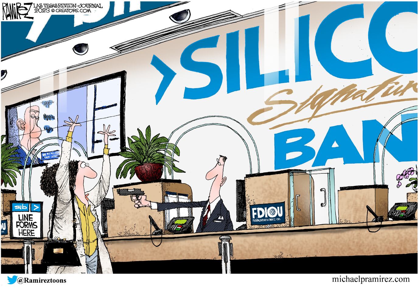 WEEK IN CARTOONS: Bank collapse, Russia and more