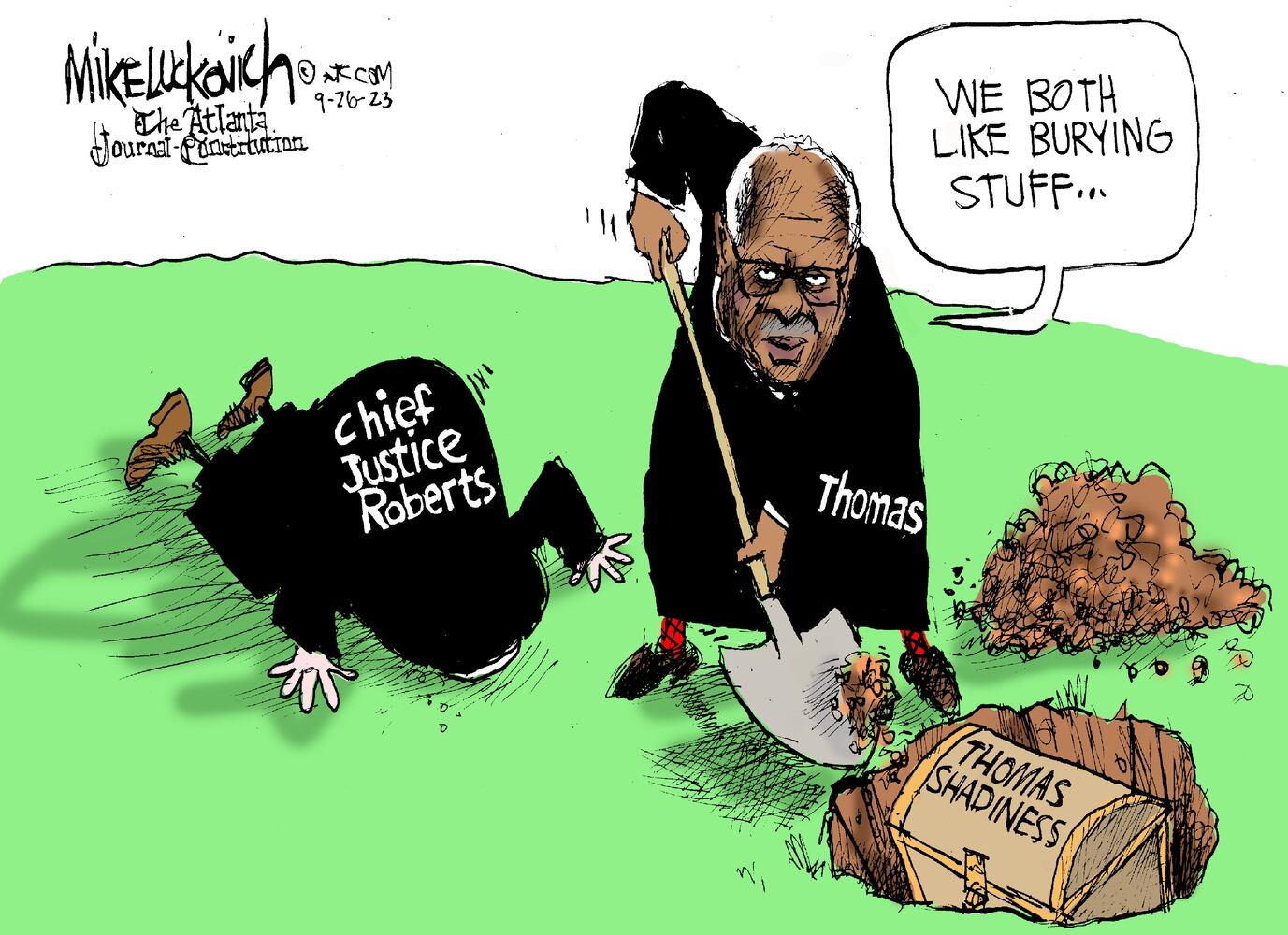 CARTOONS: Mike Luckovich, Sept. 28, 2023