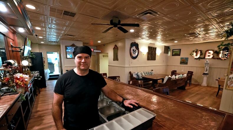 Tom Thompson, the owner of the new Eatly restaurant, has spent the past several months getting his new location ready on Miami Street in Urbana. Thompson had built up a big following at his former location on Fountain Avenue in Springfield and hopes the success will follow him to Champaign County. BILL LACKEY/STAFF