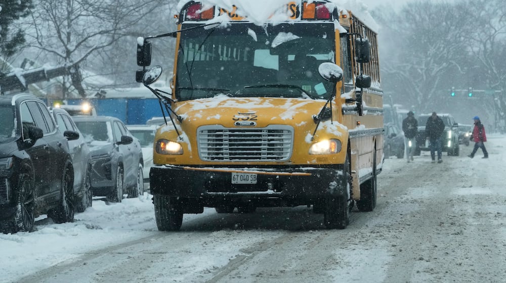 Ohio schools are now required to meet a minimum number of instructional hours, according to the Ohio Department of Education and Workforce. (AP Photo/Nam Y. Huh)