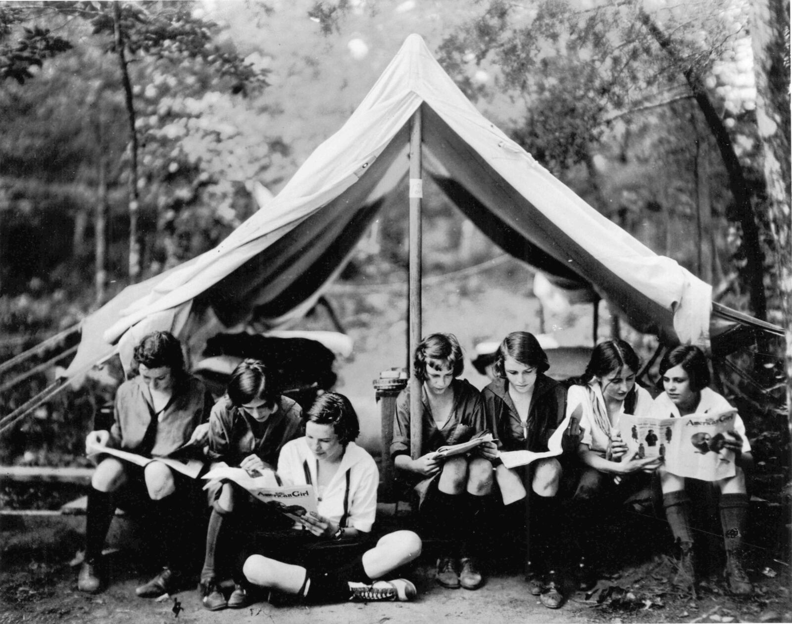 Girl Scouts have been selling cookies since 1917. Girl Scouts USA