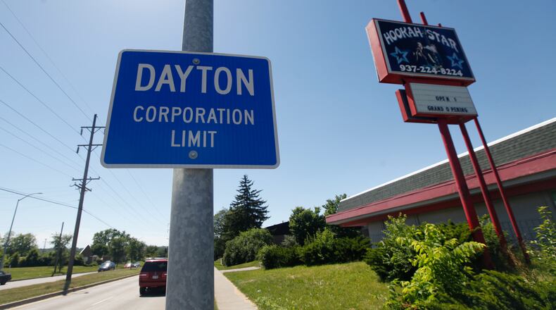 A provisional license for a marijuana dispensary was granted to Pure Ohio Wellness at 1875 Needmore Rd. in Dayton. The company was given two dispensary licenses, including one for a dispensary at 1711 West Main St. in Springfield. CHRIS STEWART / STAFF