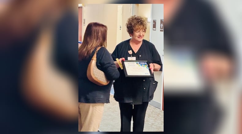 Forest Glen Rehabilitation and Healthcare Center’s Rose Bagford, RN, was recognized with the 2025 OHCA Skilled Nursing Excellence Award, honoring the top caregivers in Ohio. Contributed
