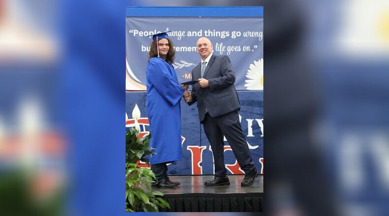 Jackson Scott, who was a 2025 graduate of Riverside Local School District in De Graff. Contributed