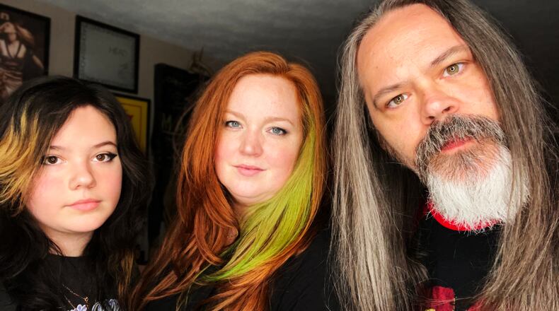 The newest version of psych-rockers Cricketbows, (left to right) Presley Wells, Aarika Watson and Chad Wells, is exploring new sonic territories with “The New Way,” a danceable slice of electronica posted to its Bandcamp page on Feb. 4.