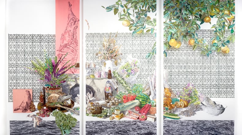 The Springfield of Museum will open a new exhibition Saturday called "Dishes," consisting of drawings of foods, recipes and traditions. Visitors can see it free as part of the Holiday at the Museum event on Saturday.