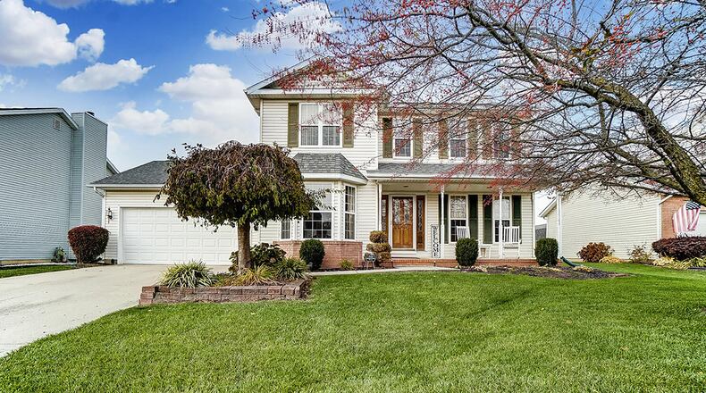 The vinyl-sided 2-story includes 4 bedrooms and about 1,950 sq. ft. of living space. There is a full, finished basement with recreation room. CONTRIBUTED PHOTO