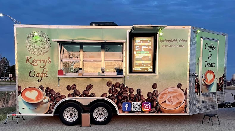 Kerry Schooler, owner of Kerry’s Café, is planning to open a brick-and-mortar location at the former Possum Woods Nursery, 2604 Springfield Xenia Road, converting it into a coffee shop with the potential for offering more items later. CONTRIBUTED