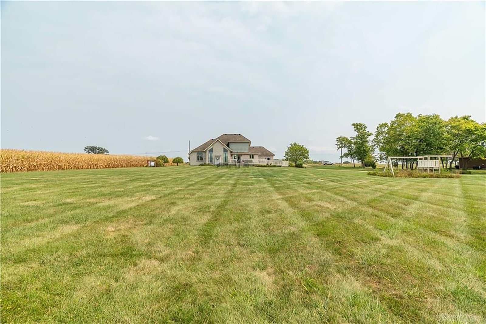 The backyard features a smaller fenced in area suitable for a dog kennel, a garden shed and 40' x 60' pole barn with driveway access. CONTRIBUTED