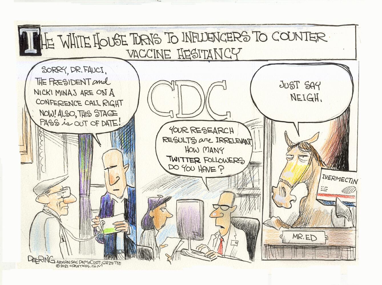 Week in cartoons: Religious exemptions, California recall and more