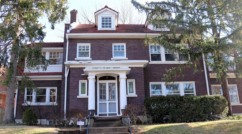 The brick two-story home at 632 Belmonte Park North has about 2,772 square feet of living space, plus a finished third floor. Contributed photos by Kathy Tyler